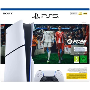 Playstation Sony, Pack Console PS5 standard, avec 1 Manette Sans Fil DualSense plus jeu EA SPORTS FC 26 (code de téléchargement)