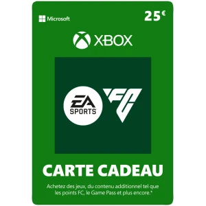 Carte Cadeau Xbox 25 EUR EA Sports FC 25 - Code Digital