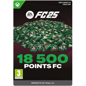 Code Téléchargement EA Sports FC 25 18500 Points Ultimate Team Xbox