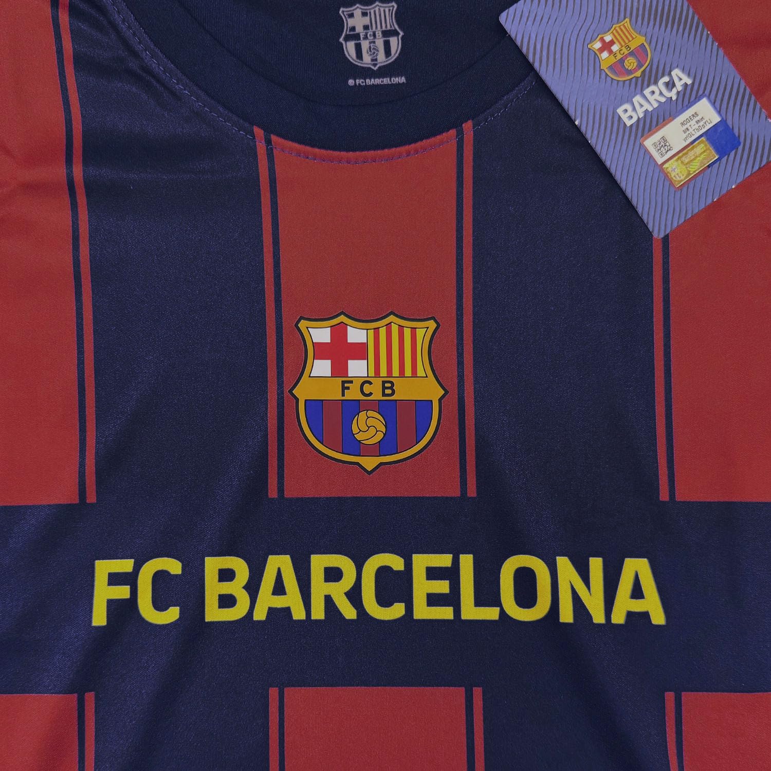 Maillot FC Barcelone Domicile 2025/26 Réplique Stade - Image 4
