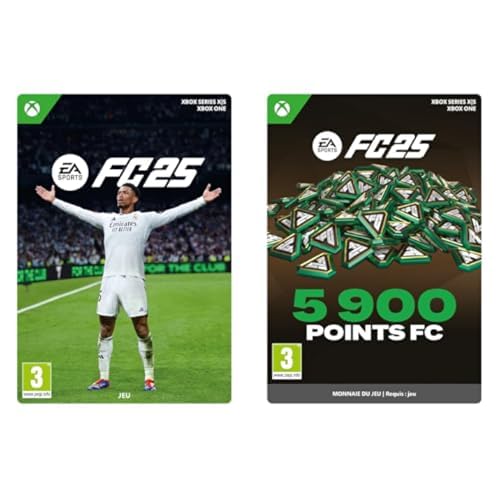 EA Sports FC 25 Standard Edition Xbox One/Series X|S Code Téléchargement + 5900 Points Ultimate Team