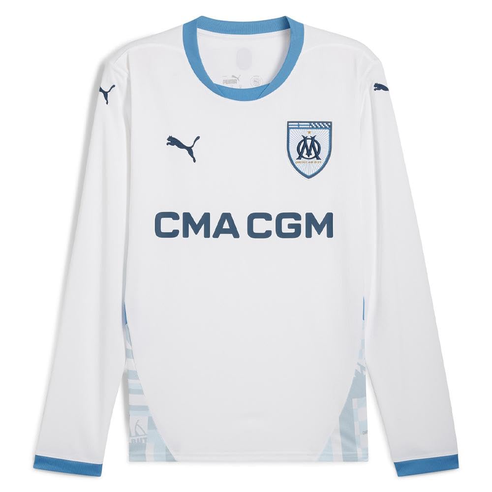 Maillot PUMA OM Domicile Manches Longues Homme 2024/2025