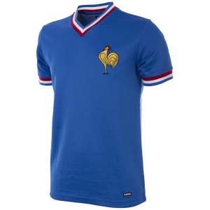 Maillot de Football Rétro Copa France 1971 - Homme - Bleu