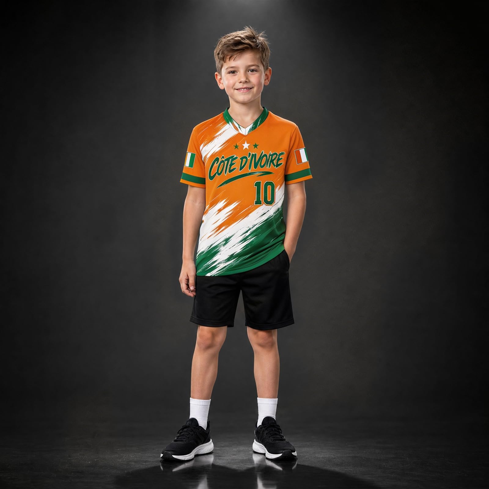 Maillot de Foot Personnalisé Coupe du Monde 2026 Homme Femme Enfant - Image 6
