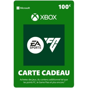Carte Cadeau Xbox 100 EUR EA Sports FC 25 Code Digital