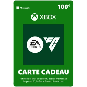 Carte Cadeau Xbox 100 EUR EA Sports FC 25 Code Digital