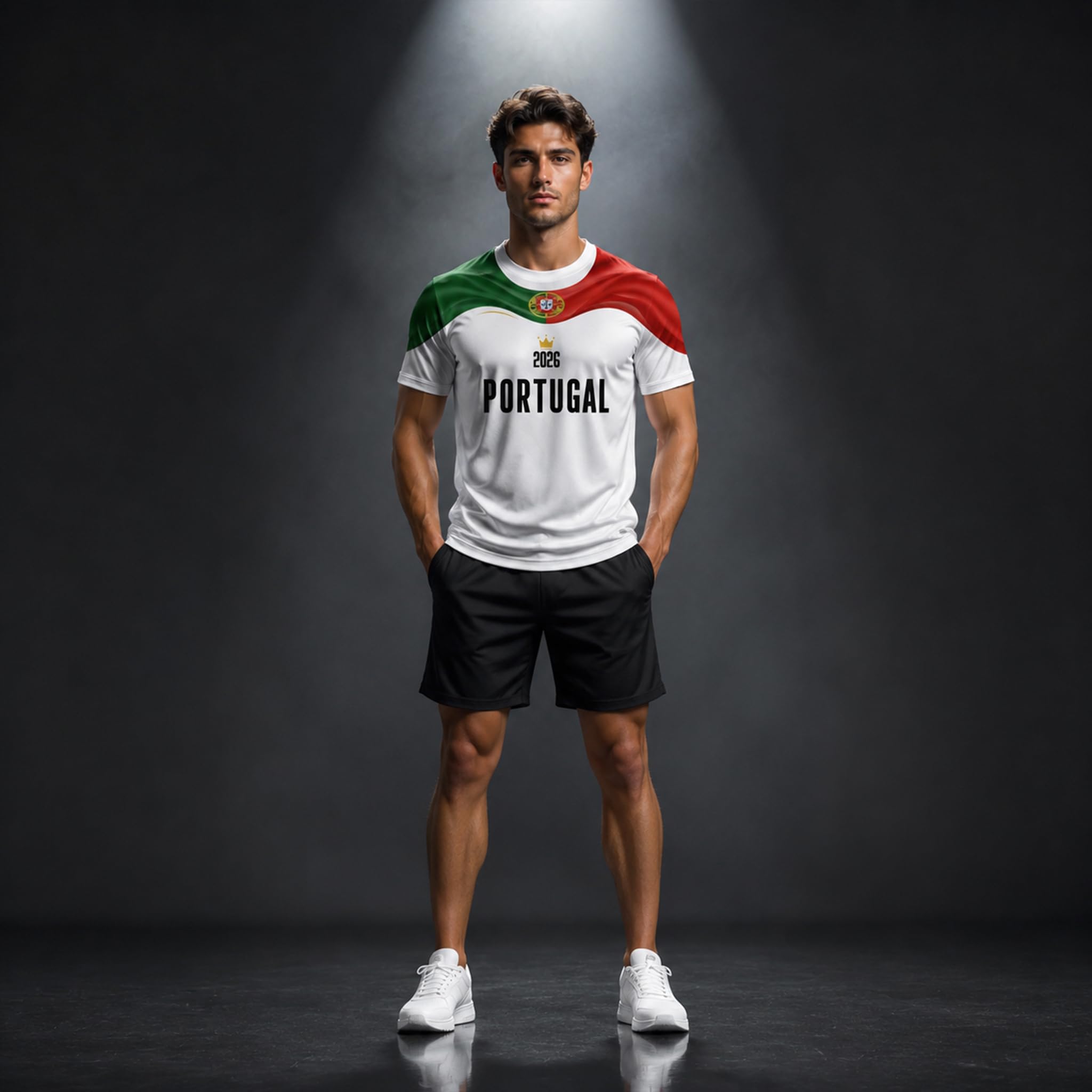 Maillot Football Personnalisable Coupe du Monde 2026 - 6 équipes avec nom et numéro - Image 2