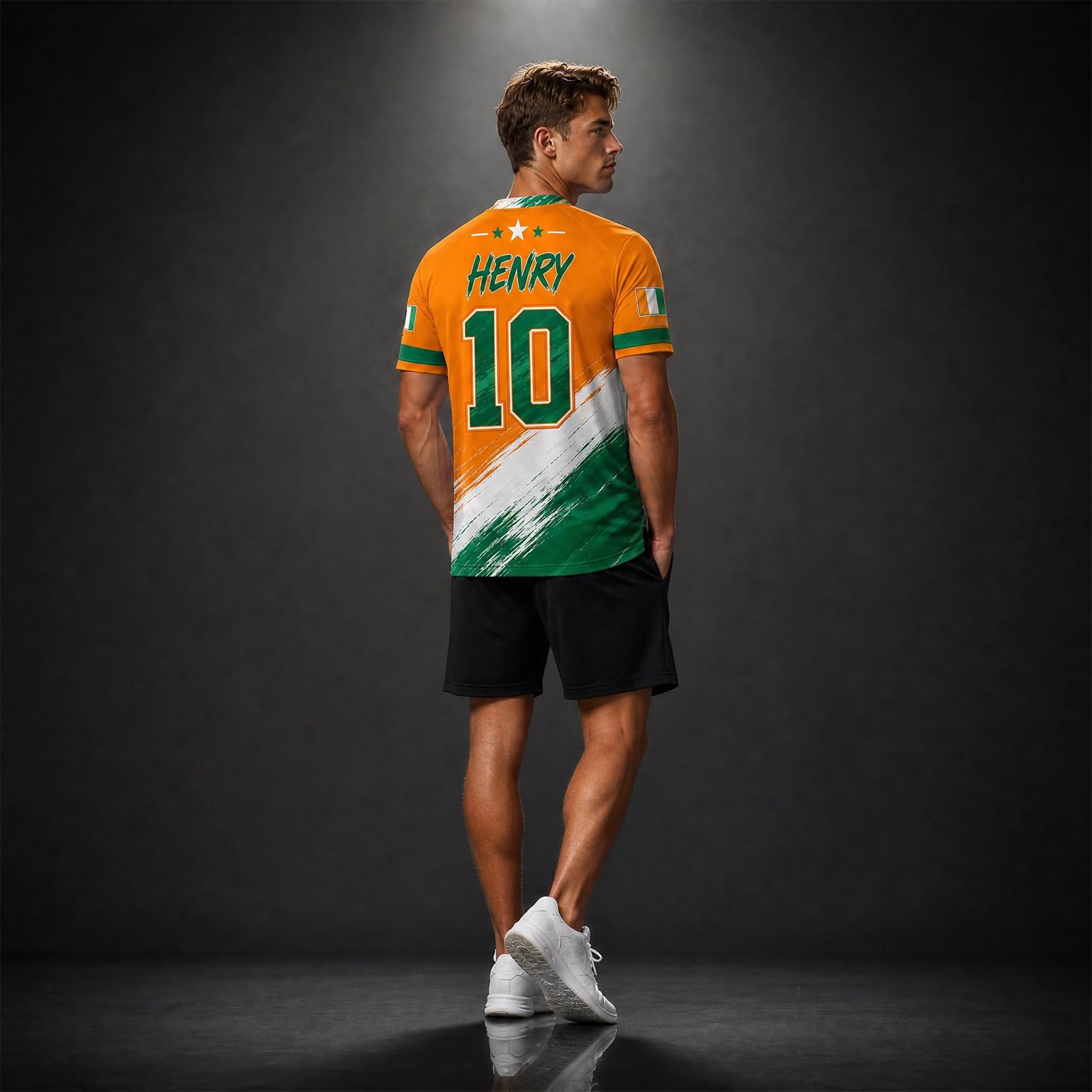 Maillot de Foot Personnalisé Coupe du Monde 2026 Homme Femme Enfant - Image 3