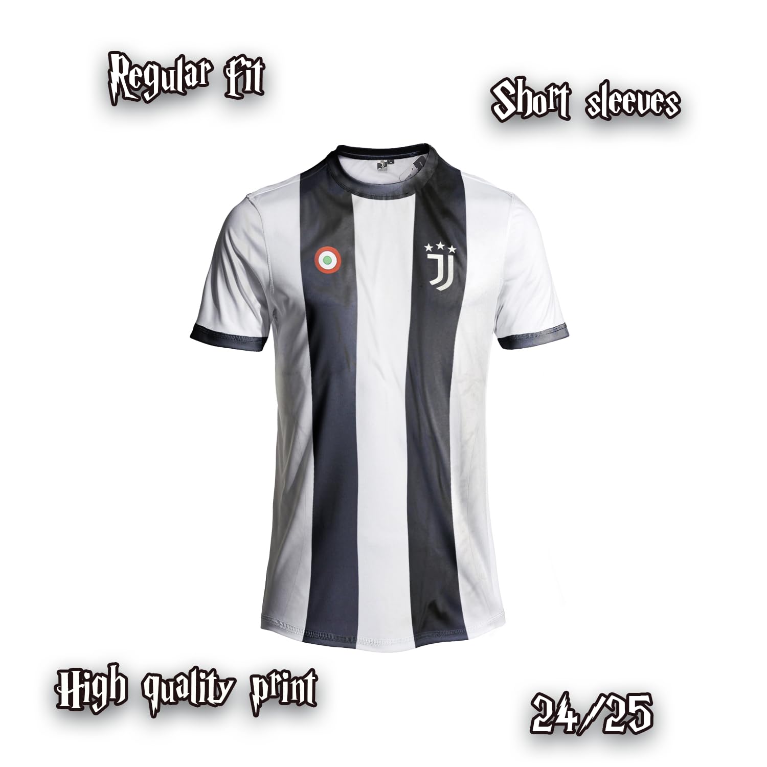 Maillot de Football Blanc Noir 2024 2025 Sportbaer Réplique - Image 4