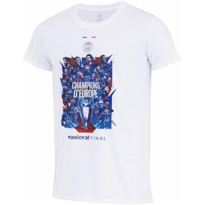 T-Shirt PSG Homme Champions d'Europe 2025 Collection Officielle