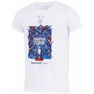T-Shirt PSG Homme Champions d'Europe 2025 Collection Officielle