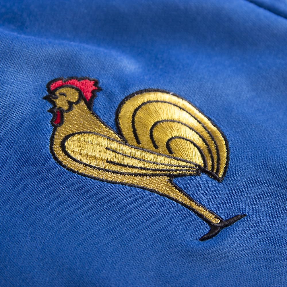 Maillot de Football Rétro Copa France 1971 - Homme - Bleu - Image 5