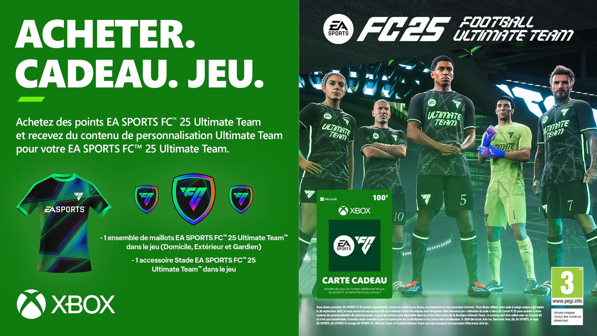 Carte Cadeau Xbox 100 EUR EA Sports FC 25 Code Digital - Image 2