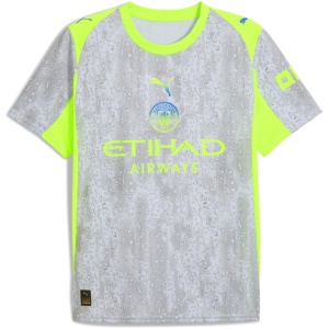 Maillot Third Manchester City 2025/26 Réplique Homme Pro Green
