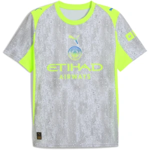 Maillot Third Manchester City 2025/26 Réplique Homme Pro Green