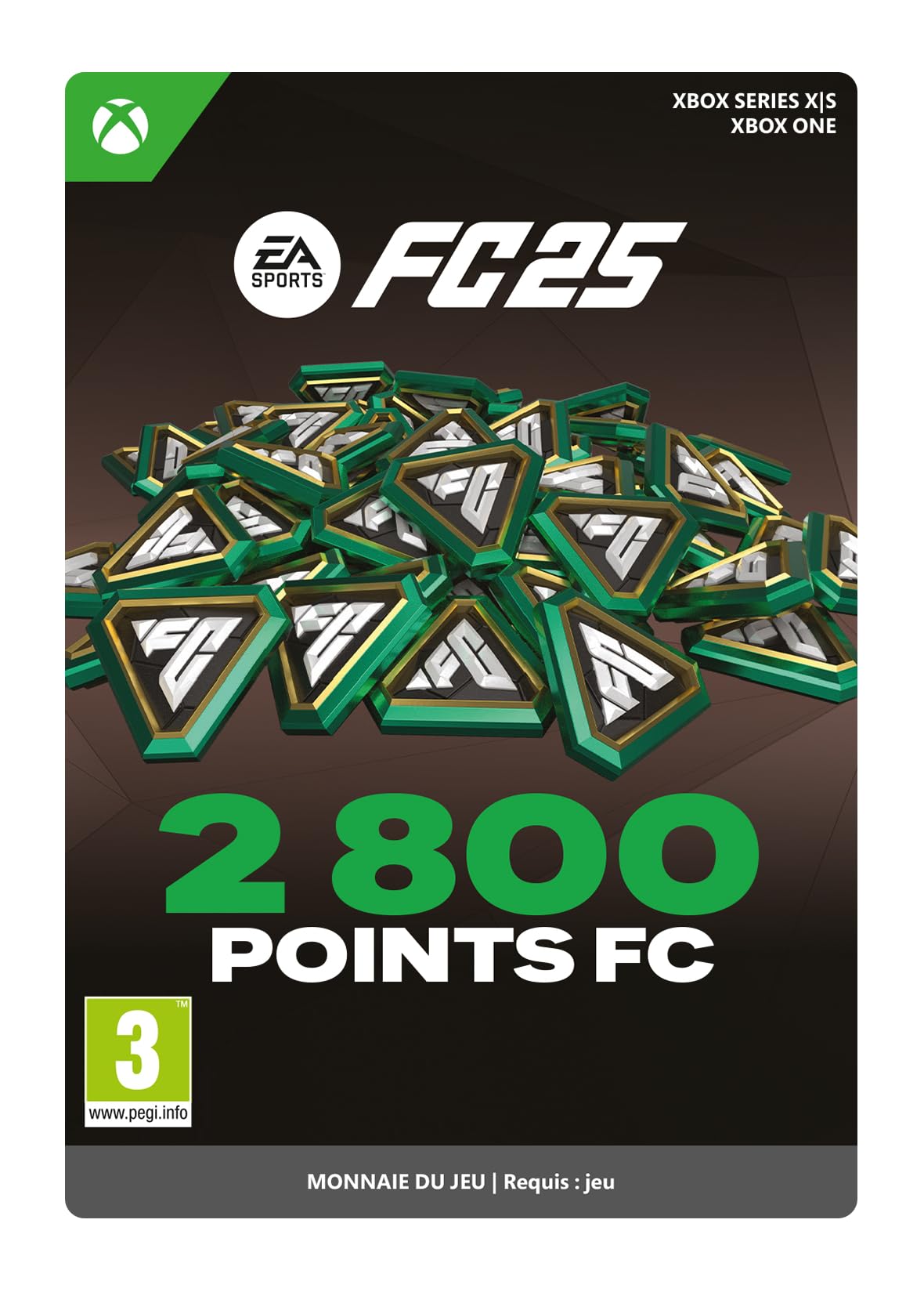 Code EA Sports FC 25 2800 Points Ultimate Team Xbox