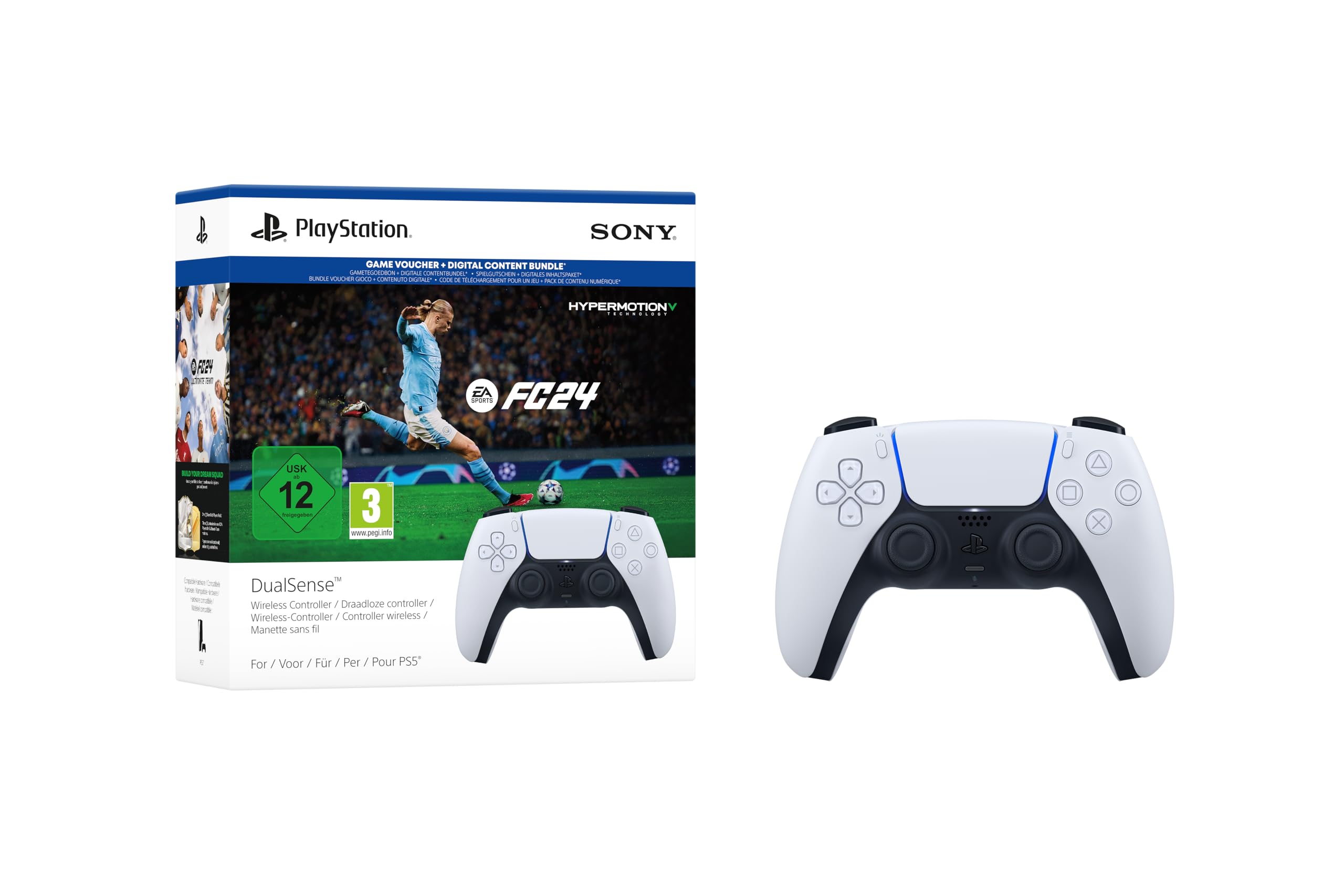 Pack Manette DualSense PS5 + Jeu FC24 PS5 Version Digitale - Image 2
