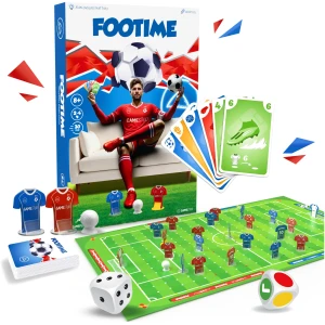 Jeu de Société Football FOOTIME - Matchs Rapides 2-4 Joueurs